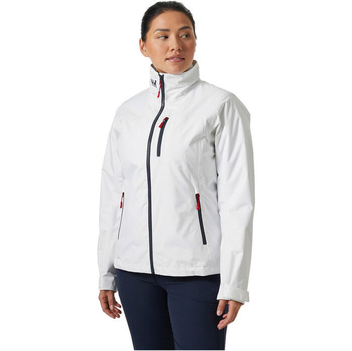 2024 Helly Hansen Womens Crew Midlayer Sailing Jacket 34449 - White